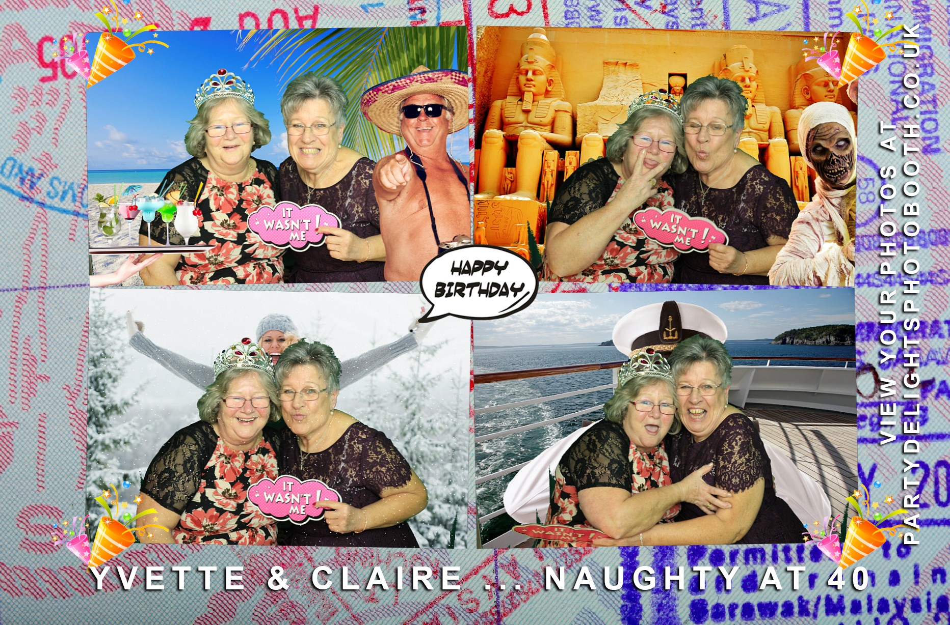 Yvette and Claire’s 40th birthday! - Prints | View more photos from the event at gallery.partydelightsphotobooth.co.uk/u/PartyDelightsPhotoBooth/Yvette-and-Claire’s-40th-birthday-Prints